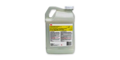 add a floor cleaner chemical like 3M™ Clean & Shine Daily Floor Enhancer in your industrial floor scrubber for superior cleaning results 
