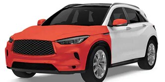 Full front ppf wrap coverage
