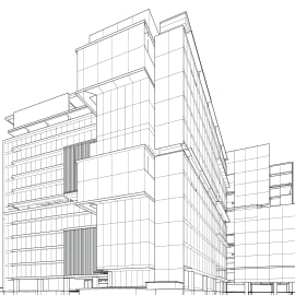 Architectural facade design