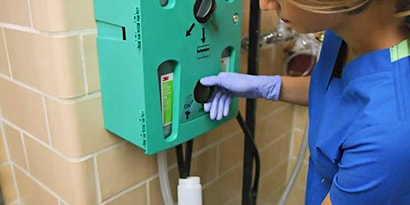 3M chemical management system in use

