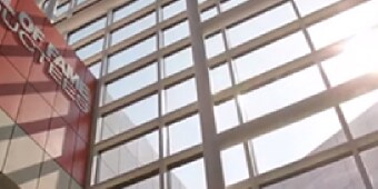 close-up of a building
