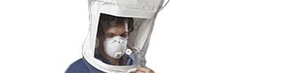 image of quantiative respirator fit testing hood
