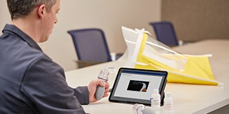 safety manager importing worker details in wear it right app
