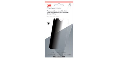 Photograph of the 3M Privacy Screen Protector for Google Pixel Phone Package
