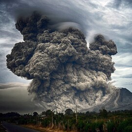 Volcano Eruption Hazard