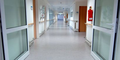 health care facility with 3M finishes
