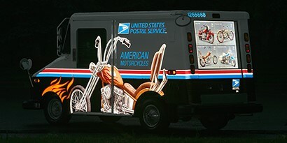 3M reflective films in use on truck